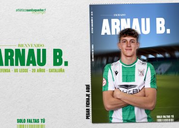 Arnau Bargallo nuevo jugador del Atlético Sanluqueño CF