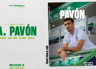 Alejandro Pavón nuevo jugador del Atlético Sanluqueño CF