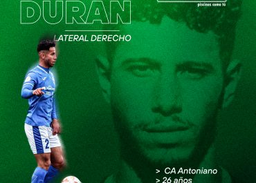 Juan Durán se convierte en nuevo jugador del Atlético Sanluqueño