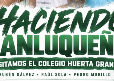 Rubén Gálvez, Raúl Sola y Pedro Morillo visitarán este jueves el Colegio Huerta Grande