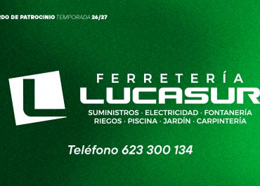 LUCASUR se incorpora al Atlético Sanluqueño CF y eleva a 100 las empresas patrocinadoras